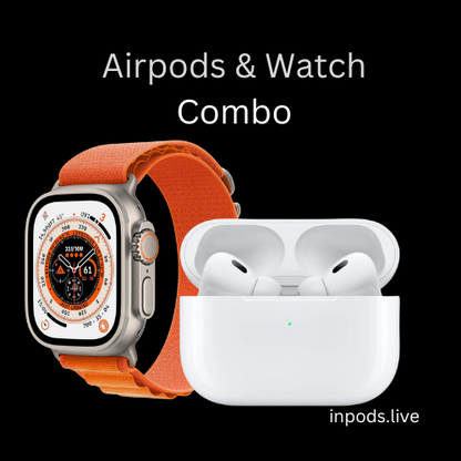 Watch Ultra + Airpods 2nd Gen  (6 Months Warranty)